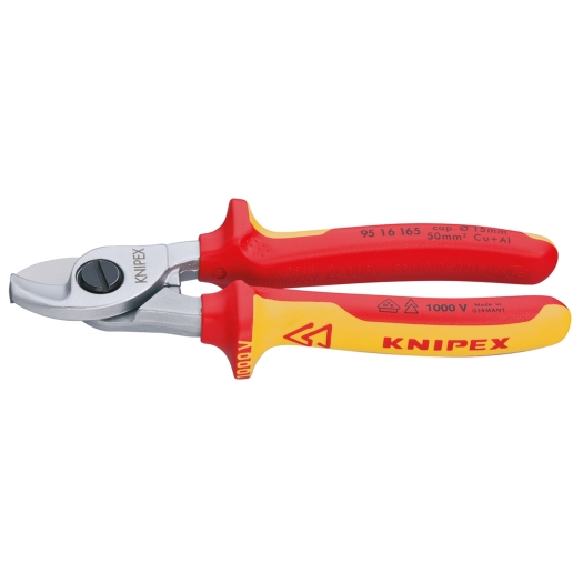 KNIPEX Kabelschaar Ø max. 15 mm (50 mm²) 165 mm