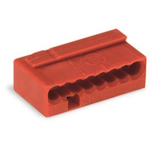 WAGO microklem 8 x 0,6-0,8 mm² rood