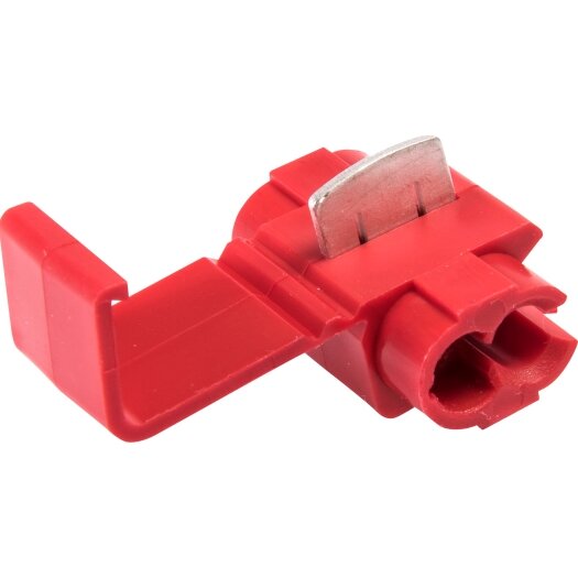 Aftakklemmen rood, 0,5 - 1,5 mm