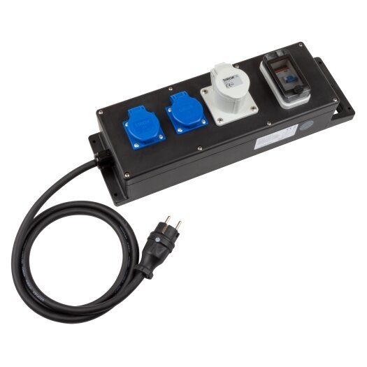 SIROX Rubberen verdeeldoos ''POWER X-line S'' 230V, 16A, H07RN-F