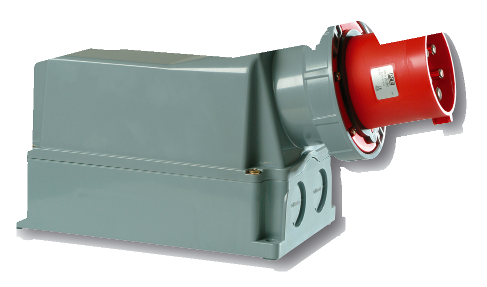 SIROX® CEE-wandapparaatstekker IP 67, 5-polig, 400 V, 6 h 125 A SIROX® CEE-wandapparaatstekker IP 67, 5-polig, 400 V, 6 h 125 A