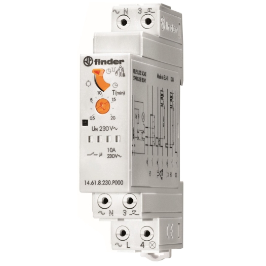 FINDER trappenlicht - tijdschakelaar elektronisch Elektronisch met multifunctie 1 FINDER trappenlicht - tijdschakelaar elektronisch Elektronisch met multifunctie 1