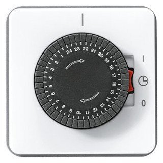Jung Schakelklok met aandrijving voor synchroonmotor 16 A 250 V