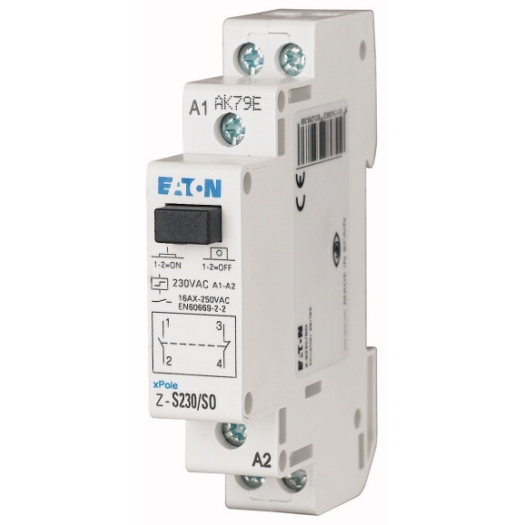 EATON impulsrelais Z-S230/SS 2 maakcontacten 230 V AC