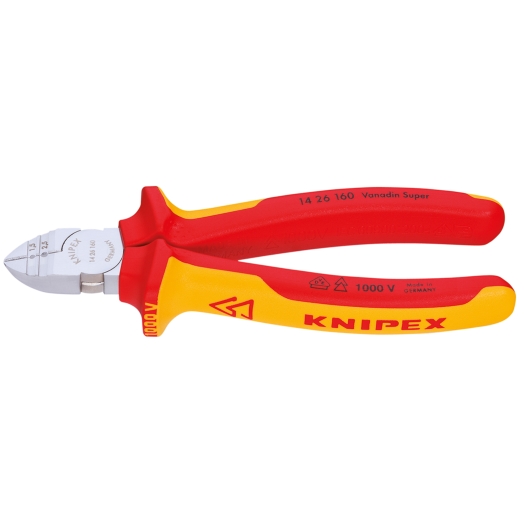 Zijsnijder met veiligheidsisolatie 1,5 + 2,5 mm² 160 mm