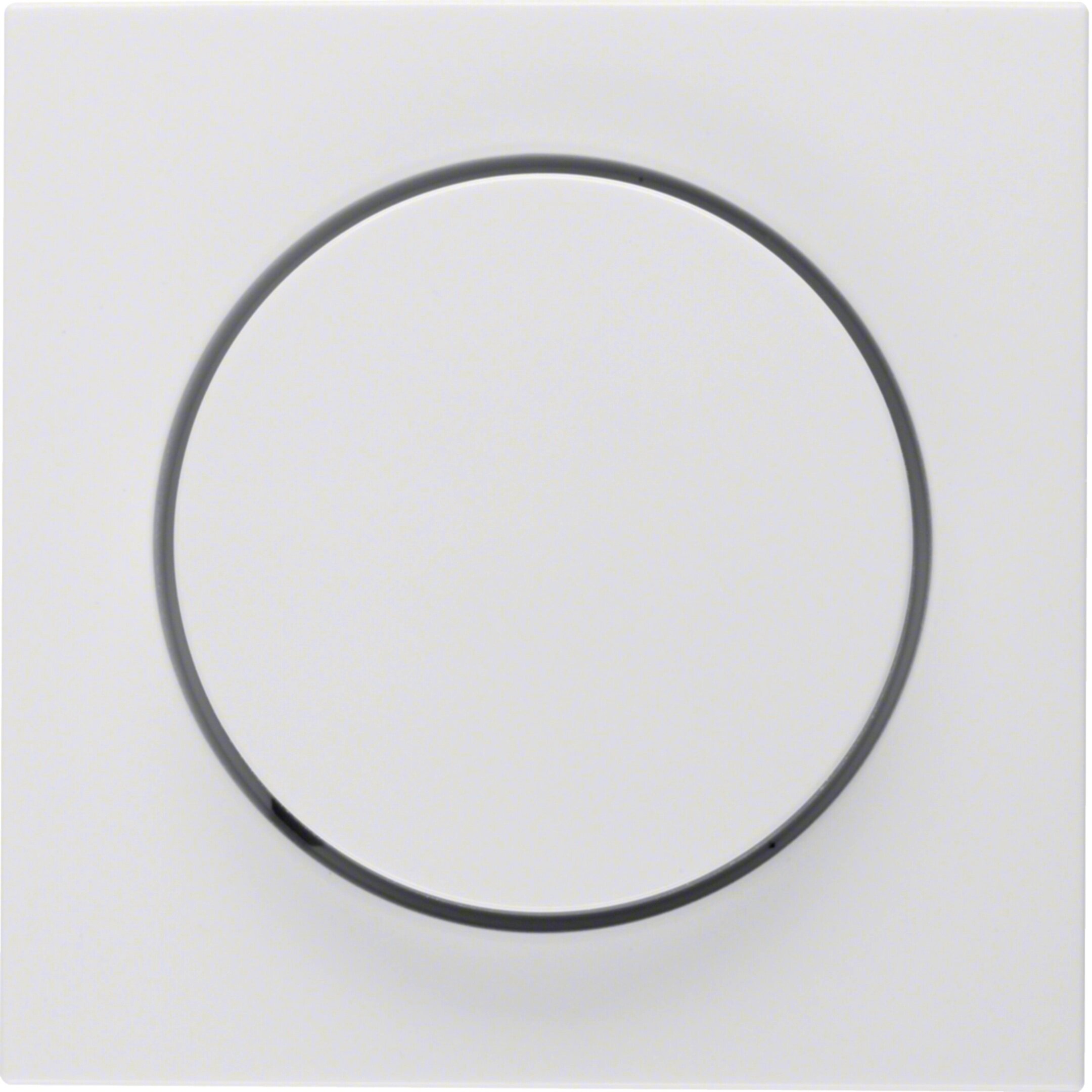 Berker dimmerafdekking S1/B* polar wit