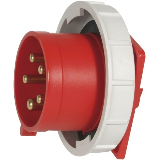 SIROX® CEE-aanbouwapparatenstekker IP 67, 5-polig, 400 V, 6 h 32 A