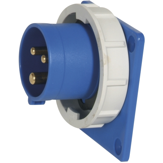 SIROX® CEE-aanbouwapparatenstekker IP 67, 3-polig, 230 V, 6 h 16 A 75 x 75 mm SIROX® CEE-aanbouwapparatenstekker IP 67, 3-polig, 230 V, 6 h 16 A 75 x 75 mm