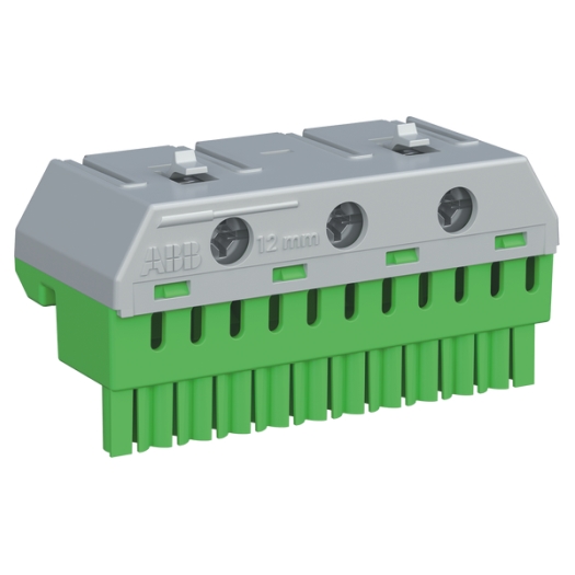 ZK113G PE aansluitblok 11x4+3x25qmm