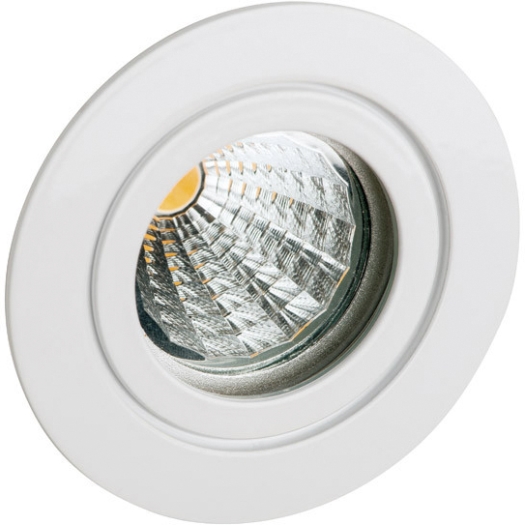 DELUNA® Edelstaal-inbouwspot V4A IP 55 vast wit