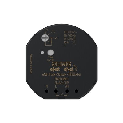 Jung eNet draadloze schakelaar/actuator, 1-kanaals, inbouw