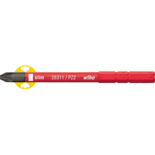 Wiha slimBit kruisgleuf Pozidriv PZ 2 x 75 mm