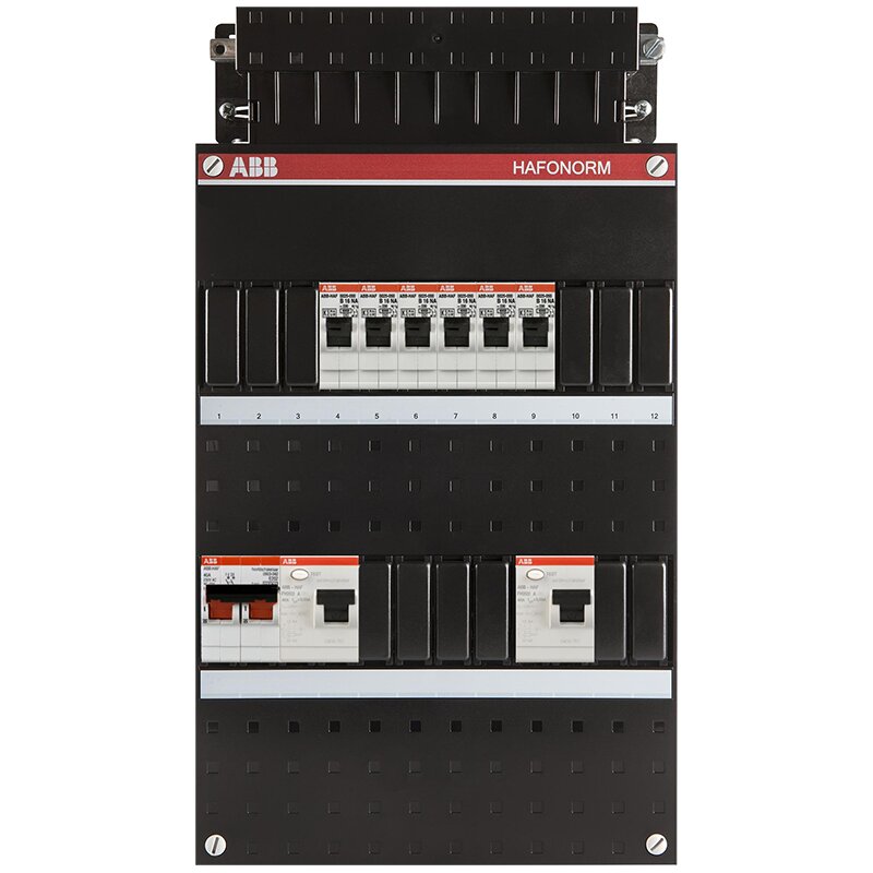 ABB groepenkast Hafonorm 1 fase 6 groeps  - HAD3333-22+H42