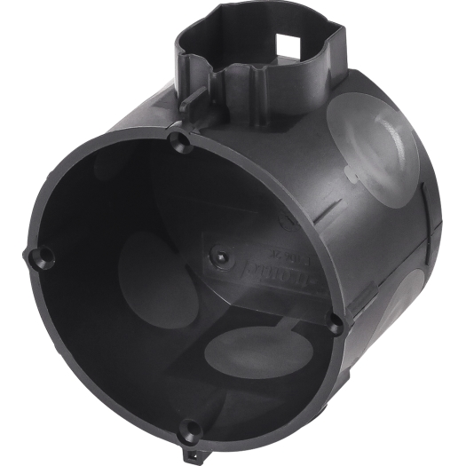 Inbouwdoos Ø 60 mm, winddicht plat