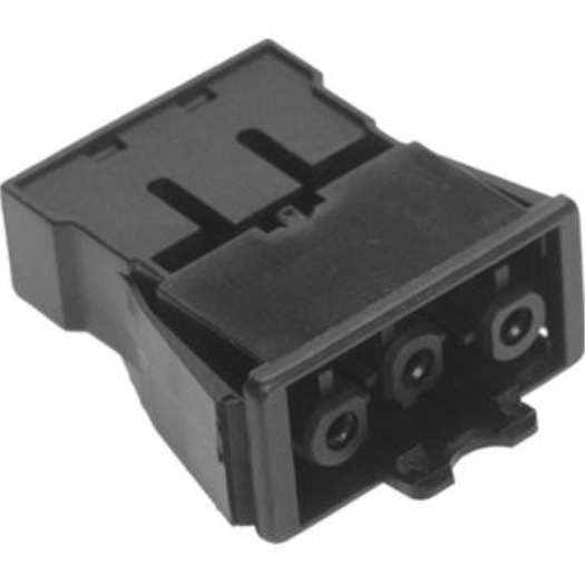 Wieland chassisdeel GST 3P 2,5mm, zwart