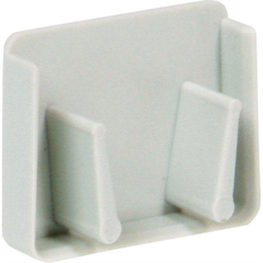 Eindkap voor 3-fasen kamrail, open voor doorsnede 10 mm² Eindkap voor 3-fasen kamrail, open voor doorsnede 10 mm²