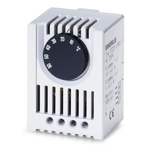 Temperatuurregelaar voor schakelkast 10-60C, AC 230V, 1We, 10/5 A voor H of K