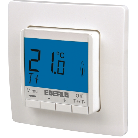 Eberle thermostaat FIT3R ohne Uhrenfunktion blauw