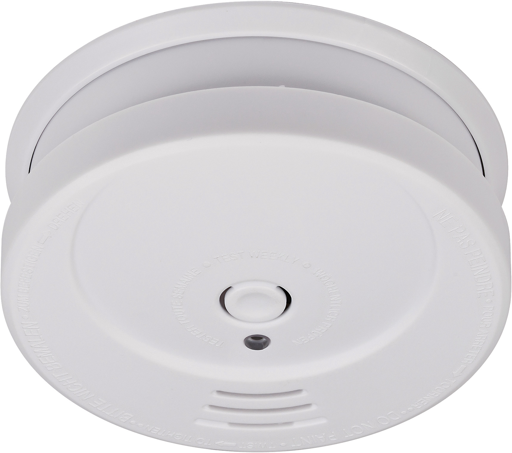 Brennenstuhl RM C 9010 Rookmelder met verwisselbare batterij (doordringend alarmsignaal) wit