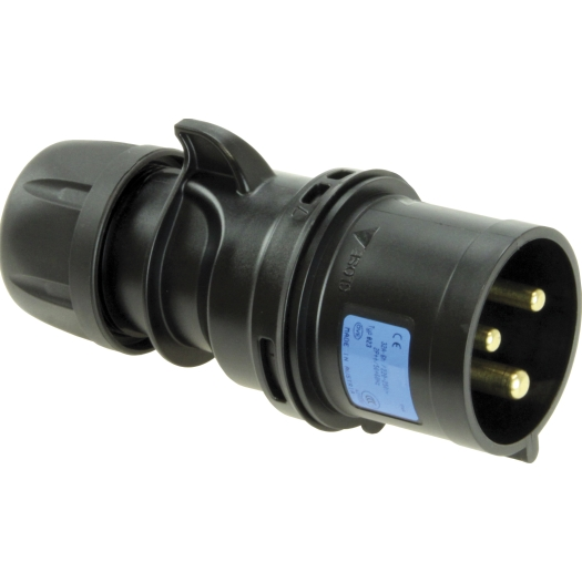 SIROX CEE-stekker 16A, 3P, 230 V, 6 h,  IP 44 (3-polig)