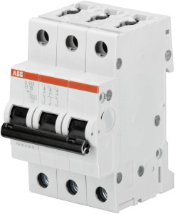 ABB Installatieautomaat 3-polig "S203" B, 10 A
