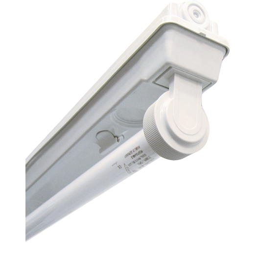 Armatuur voor vochtige ruimtes, vrijstralend 1 x 1.200 mm Röhre
