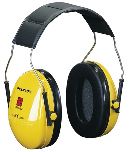 Gehoorbescherming OPTIME I EN 352-1 (SNR)=27 dB gewatteerde hoofdband