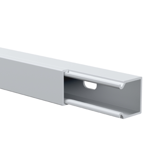 LFG 15x15, kabelgoot met bodemperforatie, kleur: 9010, PU: 80 meter