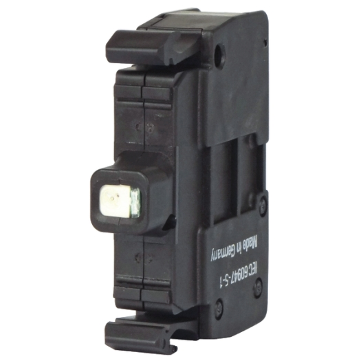 Lichtelement, LED, wit, bevestiging aan voorzijde, 12 - 30 V AC/DC, kooiklemverbinding