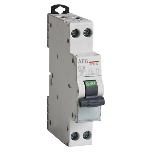 AEG Installatieautomaat B20 6kA 1-polig + N "EPC 61N"