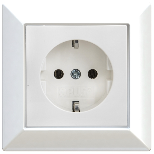 OPUS® 55 geaarde contactdoos compleet OPUS® 55 InForm