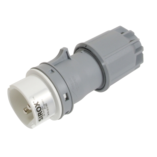 SIROX CEE-stekker 16A, 2P, 42 V, IP 44 (2-polig)