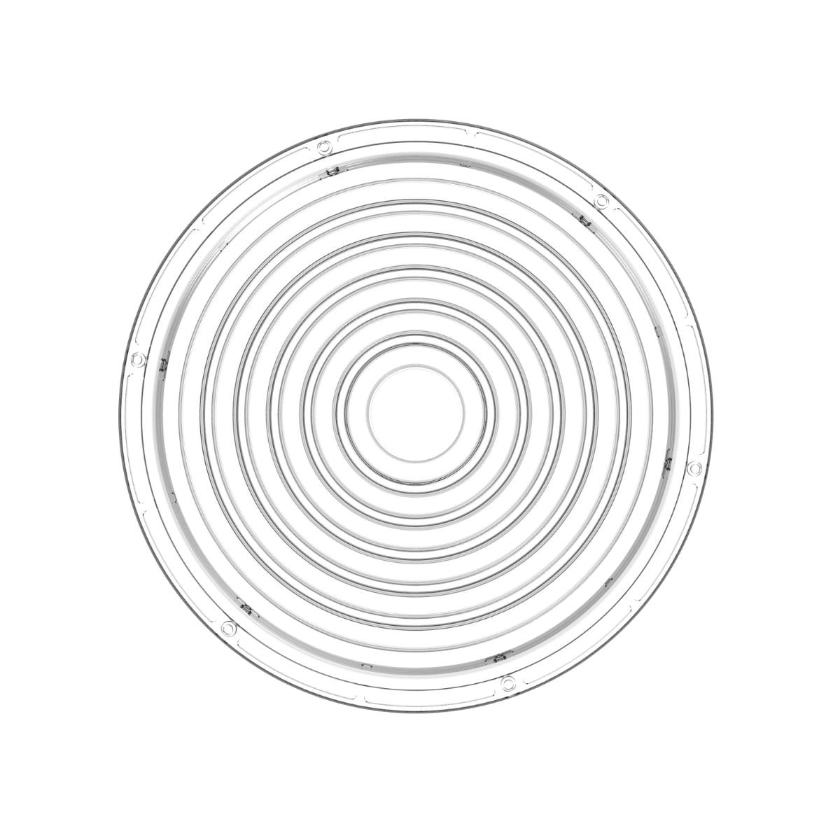InnoGreen lens voor CORE 3.0 BASELine 200 - 240 W, 60° laagbouwspot