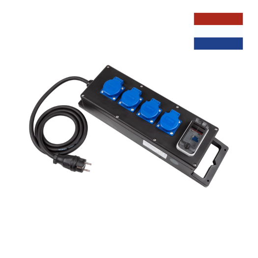 POWER X-Line S rubber verdeelblok, 16A