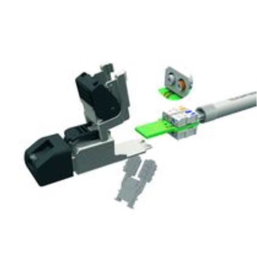 RJ45 stekker Cat. 6A recht