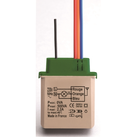Grothe inbouw dimmer MTV500ER ja 230 V AC 1 2