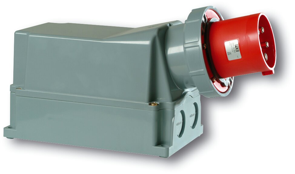 SIROX® CEE-wandapparaatstekker IP 67, 5-polig, 400 V, 6 h 125 A