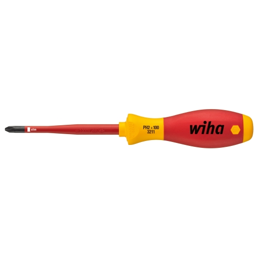 Wiha slim Kruiskopschroevendraaier Phillips PH 2, 100 mm 