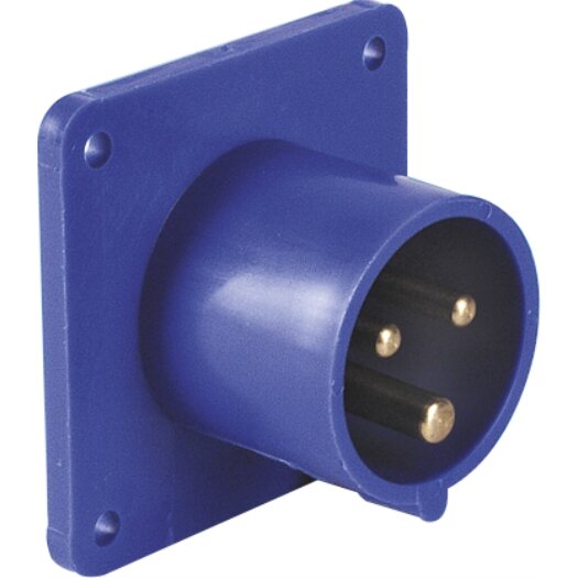 SIROX® CEE-aanbouwapparatenstekker IP 44, 3-polig, 230 V, 6 h 16 A 70 x 70 mm