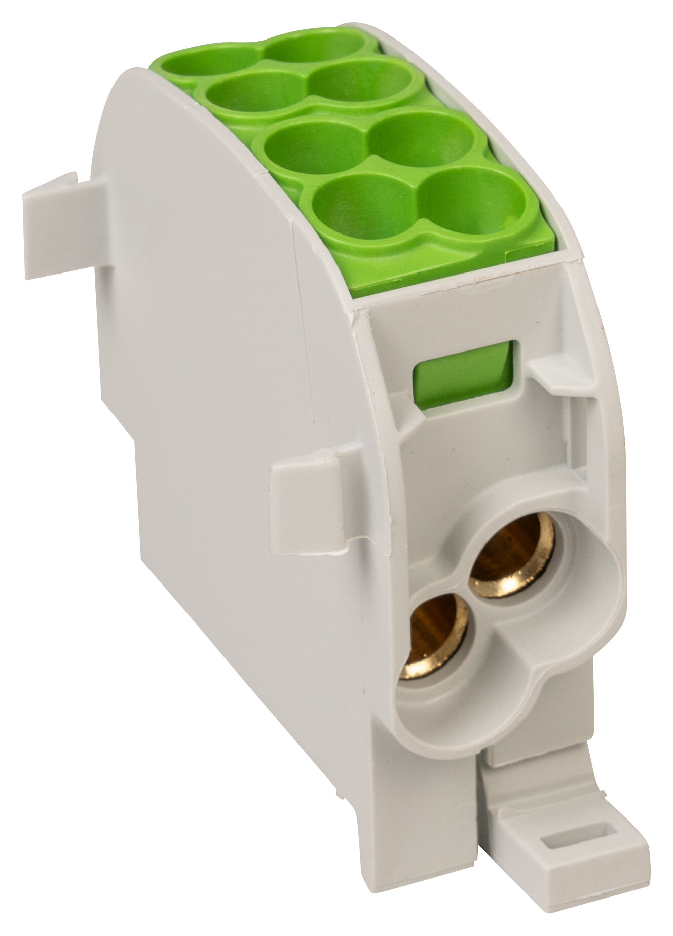 Elkutec hoofdaansluitklem 25 en 35 mm² - N/PE kenmerking in kleur 25 mm² groen