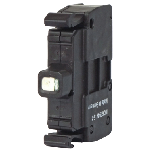 Lichtelement, LED, wit, bevestiging aan voorzijde, 12 - 30 V AC/DC, kooiklemverbinding