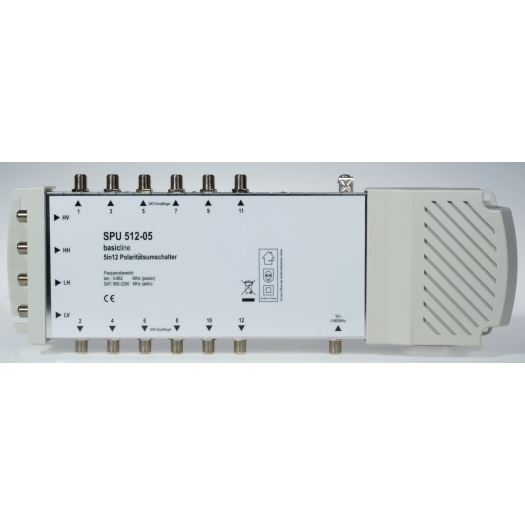 Actieve multischakelaar 5 in x basic-line SPU 512-05