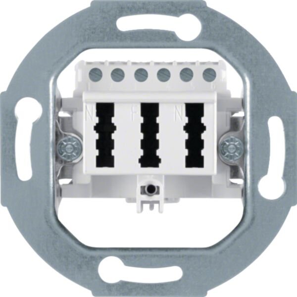 TAE-aansluitdoos 3 x 6NFN Modueins. pw