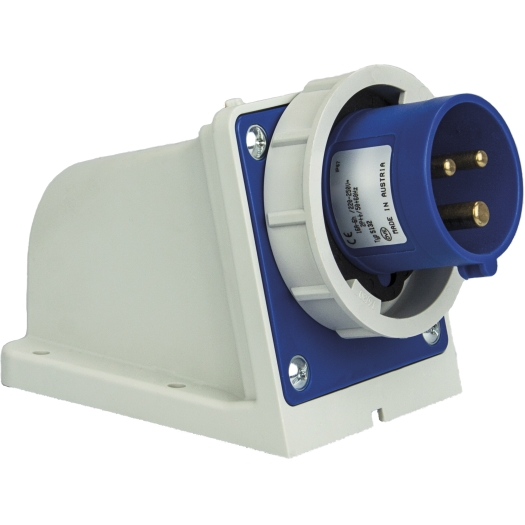SIROX® CEE-wandapparaatstekker IP 67, 3-polig, 230 V, 6 h 16 A SIROX® CEE-wandapparaatstekker IP 67, 3-polig, 230 V, 6 h 16 A
