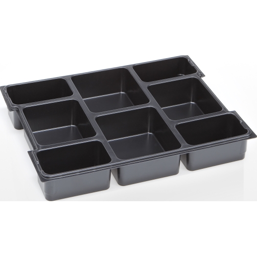 L-BOXX® 102 inzetstuk voor kleine delen 8 vakken