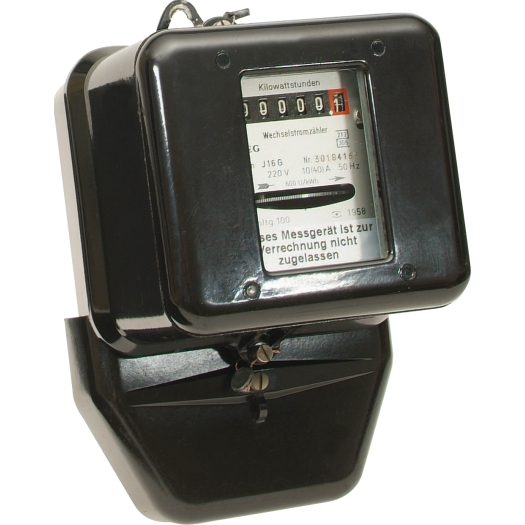KDK Mechanische wissel- en draaistroom Kwh meter wisselstroom 10 (40) A, met keurmerk